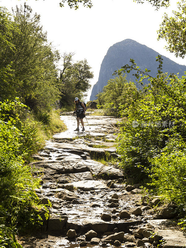 Wapama Falls Trail Hetch Hetchy Yosemite国家公园